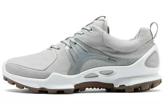 Кроссовки для бега Walking C, мужские, с низким верхом, серые Ecco