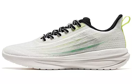 Кроссовки для бега Water Drift 4.0 мужские с низким верхом белого/зеленого цвета Erke