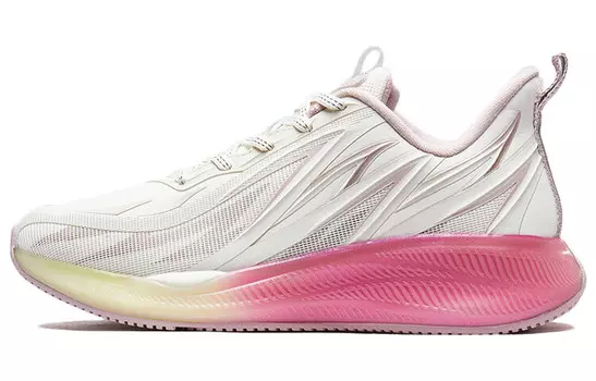 Кроссовки для бега Windfire 23 женские с низким верхом, белые/пудровые Xtep