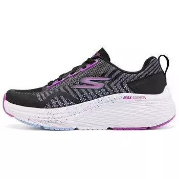 Кроссовки для бега WOMEN"S GO Series женские с низким верхом, черные/фиолетовые Skechers