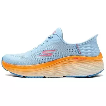 Кроссовки для бега WOMEN"S GO Series женские с низким верхом сине-оранжевого цвета Skechers