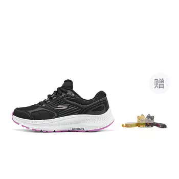 Кроссовки для бега WOMEN"S GO Series женские низкие черные/фуксия/белые Skechers
