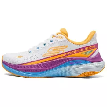 Кроссовки для бега WOMEN"S GO Series женские с низким верхом белые/оранжевые Skechers