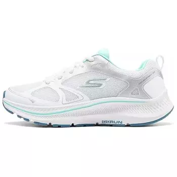 Кроссовки для бега WOMEN"S GO Series женские с низким верхом, белые/синие Skechers