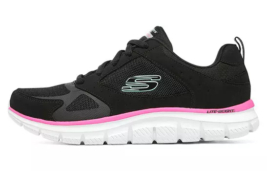 Кроссовки для бега женские с низким верхом розового цвета Skechers