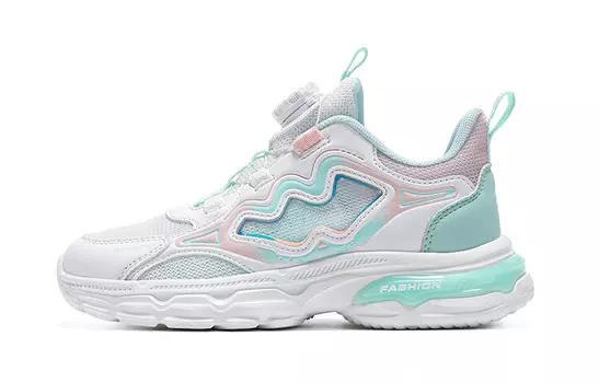 Кроссовки для детей "Дети" 7-Pe, цвет White / Blue Moon / Purple