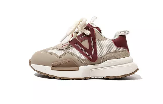 Кроссовки для детей "Дети" Aokang Kids, цвет Khaki red