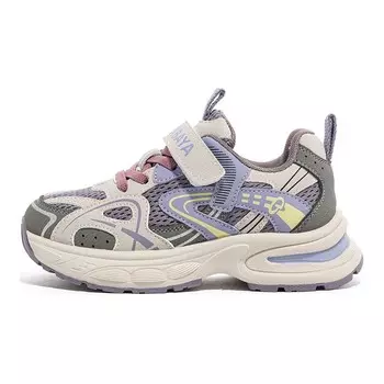 Кроссовки для детей "Дети" Babaya, бежевый/серый