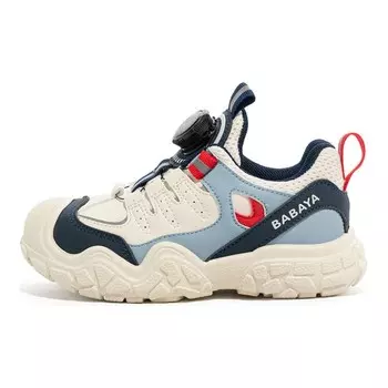 Кроссовки для детей "Дети" Babaya, бежевый/синий