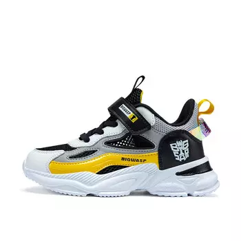 Кроссовки для детей "Дети" Big Wasp, цвет Black/Yellow