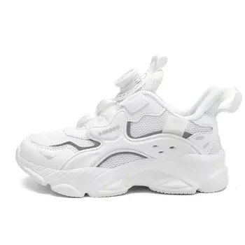 Кроссовки для детей "Дети" Bobdog, цвет White and Blue [Single Net]