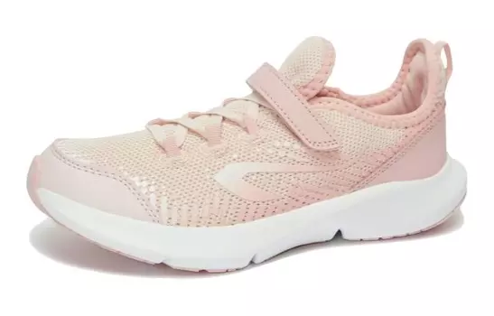 Кроссовки для детей Дети Decathlon, белый/розовый