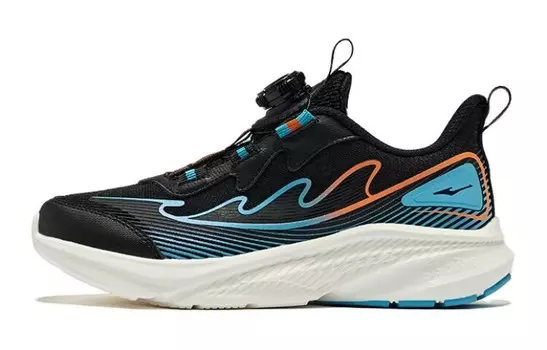 Кроссовки для детей "Дети" Erke Kids, черный/синий