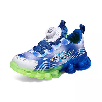 Кроссовки для детей "Дети" Firs Kids, синий/зеленый