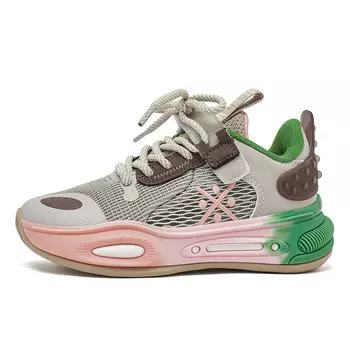 Кроссовки для детей "Дети" Hobibear, цвет Smoke Gray/Green