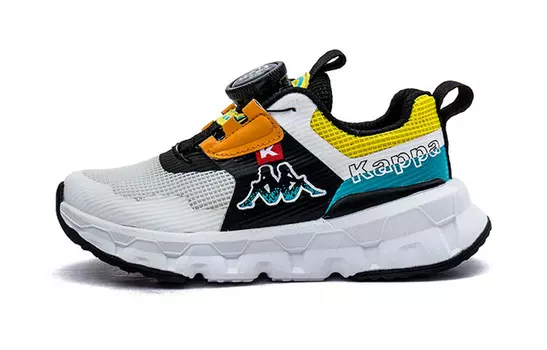 Кроссовки для детей "Дети" Kappa Kids, белый/черный