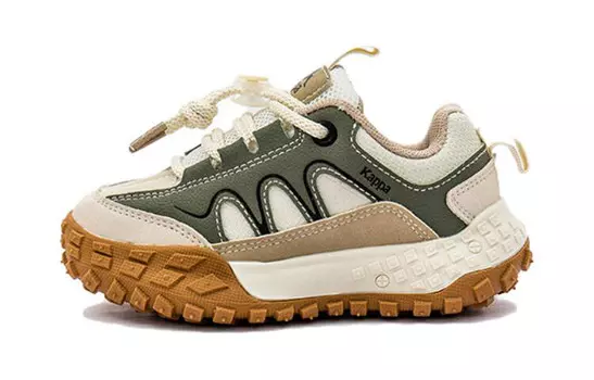 Кроссовки для детей "Дети" Kappa Kids, бежевый/коричневый