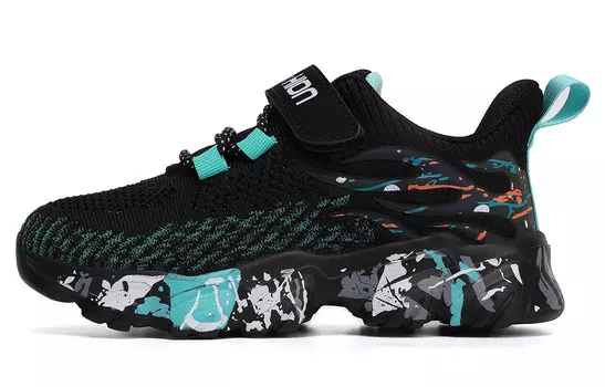 Кроссовки для детей "Дети" Kinddog, черный/красный