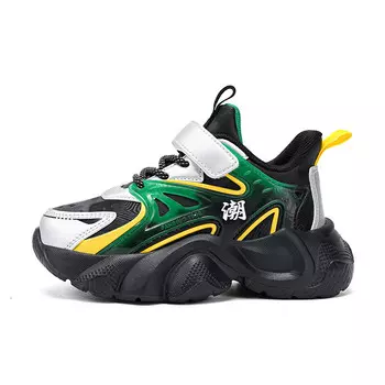 Кроссовки для детей "Дети" Kuding, синий/оранжевый