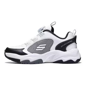 Кроссовки для детей "Дети" Skechers Kids, белый/черный