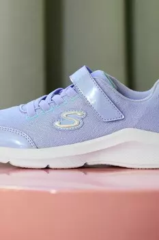 Кроссовки для девочек на подошве Swifters Skechers, фиолетовый