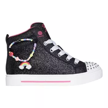 Кроссовки для девочек Skechers Twinkle Toes Twinkle Sparks Charm Bestie, розовый