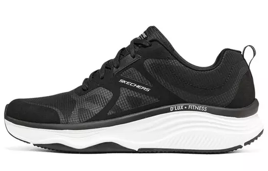 Кроссовки для фитнеса D"lux мужские с низким верхом, черные/белые Skechers