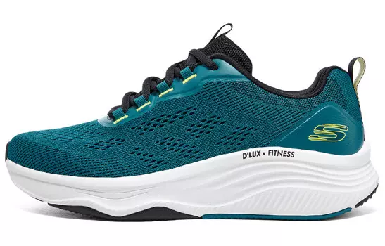 Кроссовки для фитнеса D"lux мужские с низким верхом зеленые Skechers