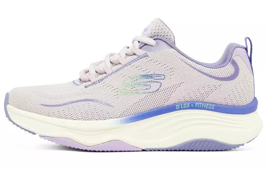 Кроссовки для фитнеса D"lux женские с низким верхом Фиолетовый/Синий Skechers