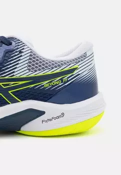 Кроссовки для гандбола Beyond Ff ASICS, синий расширяющийся/желтый безопасный