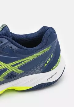 Кроссовки для гандбола Blade Ff ASICS, синий расширяющийся/желтый безопасный