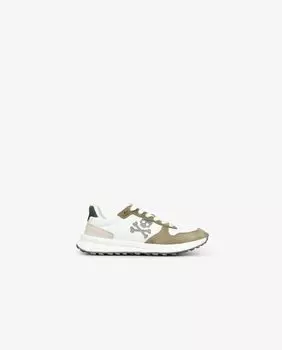 Кроссовки для мальчика с регулировкой шнуровки и черепом сбоку Scalpers