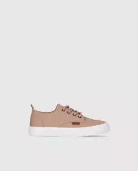 Кроссовки для мальчиков со шнуровкой и круглым носком Chika10, цвет Topo