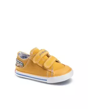 Кроссовки для маленьких мальчиков из желтой ткани Pablosky, желтый
