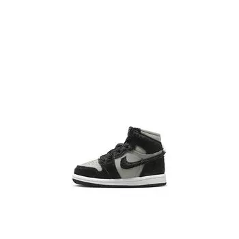 Кроссовки для малышей JORDAN 1 RETRO HIGH OG (TD) Jordan, цвет Grau/Schwarz/Wei
