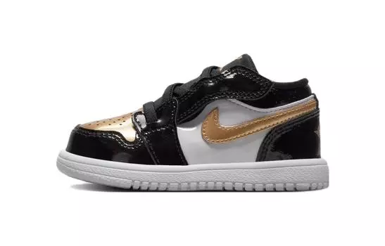 Кроссовки Jordan 1 Low Gold Toe TD