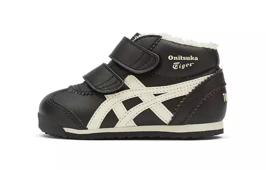 Кроссовки для малышей Mexico Mid Runner TD Mid-top Back/коричневые Onitsuka Tiger