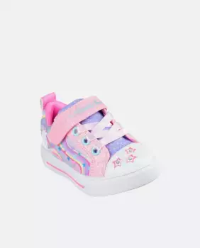Кроссовки для малышей с подсветкой Skechers, цвет Rosa