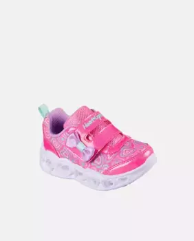 Кроссовки для малышей с подсветкой Skechers, цвет Rosa