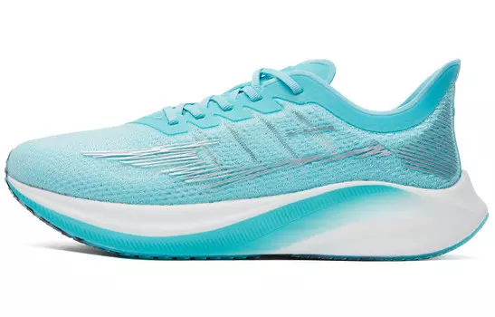 Кроссовки для марафона мужские с низким верхом мятно-синий/белый Erke