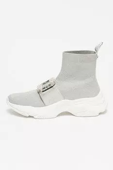 Кроссовки для марафонов с дизайном носка Steve Madden, серый