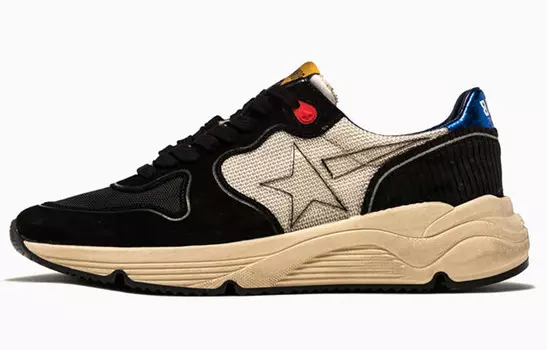 Кроссовки для мужчин Golden Goose для бега, черный