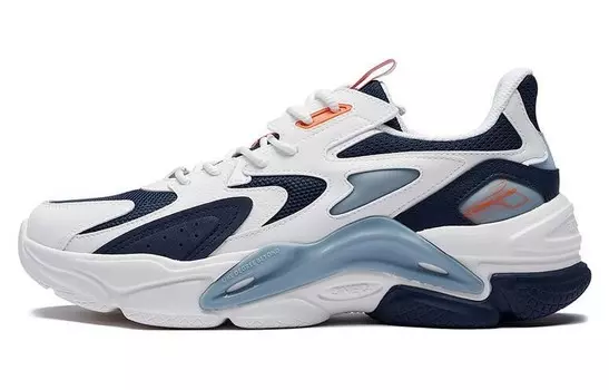 Кроссовки для мужчин с низким верхом белого/синего/оранжевого цвета 361°