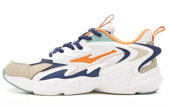 Кроссовки для мужчин с низким верхом белого/оранжевого цвета Erke