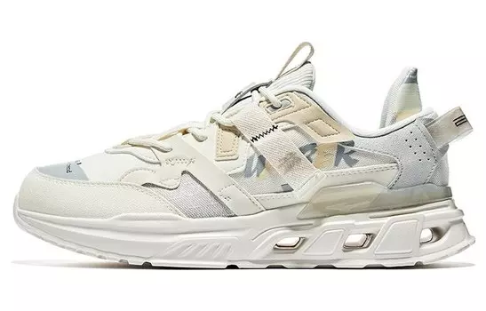 Кроссовки для мужчин с низким верхом, неотбеленные, основной цвет/карандаш серый Erke