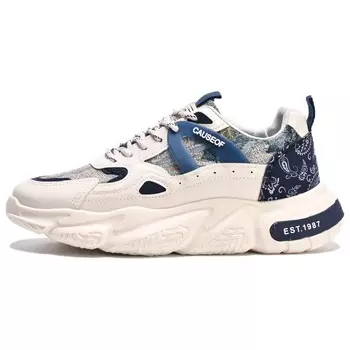 Кроссовки для образа жизни унисекс с низким верхом Guci Tianlun, синий