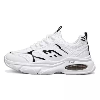 Кроссовки для образа жизни унисекс с низким верхом Ajpap, черный/белый