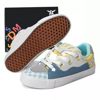 Кроссовки для образа жизни унисекс с низким верхом Dm, цвет Mismatched