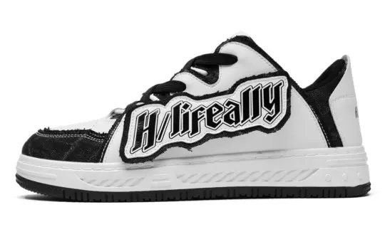 Кроссовки для образа жизни унисекс с низким верхом Hla, цвет White Gray