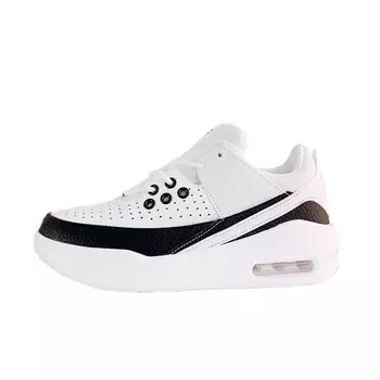 Кроссовки для образа жизни унисекс с низким верхом Abcylm, белый/черный